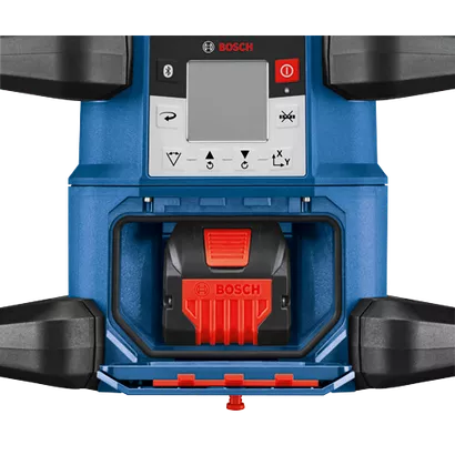 BOSCH GRL4000-80CHV, 18V REVOLVE4000 Connected Self-Leveling Horizontal/Vertical Rotary Laser with (1) CORE18V® 4 Ah Advanced Power Battery