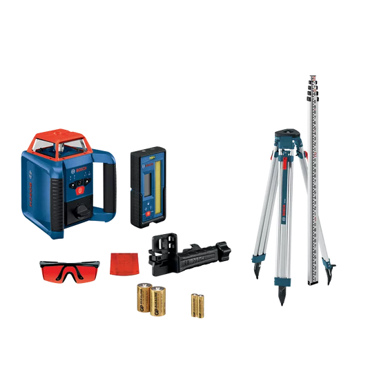 BOSCH GRL2000-40HK, REVOLVE2000 Self-Leveling Horizontal Rotary Laser Kit