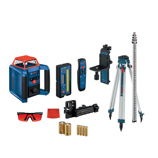 BOSCH GRL2000-40HVK, REVOLVE2000 Self-Leveling Horizontal/Vertical Rotary Laser Kit