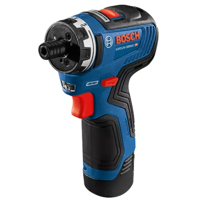 BOSCH GSR12V-300HXB22, 12V Max Brushless Screwdriver Kit w/ (2) 2.0 Ah Batteries