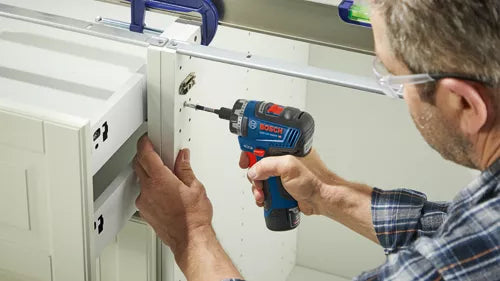 BOSCH GSR12V-300HXB22, 12V Max Brushless Screwdriver Kit w/ (2) 2.0 Ah Batteries