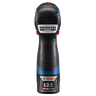 BOSCH GSR12V-300HXB22, 12V Max Brushless Screwdriver Kit w/ (2) 2.0 Ah Batteries