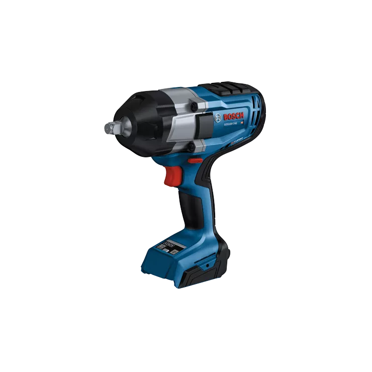 BOSCH GDS18V-740N, 18V BITURBO Brushless 1/2 In. Impact Wrench with Friction Ring (Bare Tool)