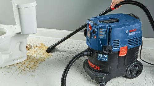 BOSCH VAC090AH, 9-Gallon Dust Extractor w/ Auto Filter Clean & HEPA Filter