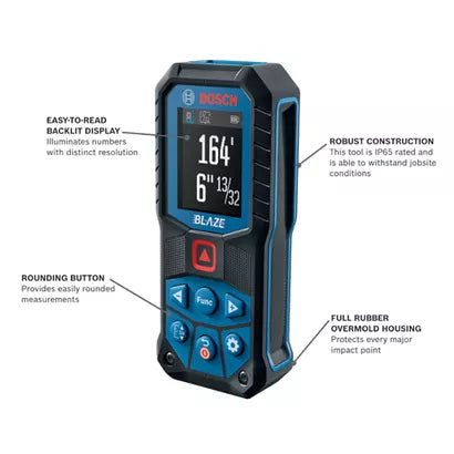 BOSCH GLM165-22, BLAZE™ 165 Ft. Laser Measure