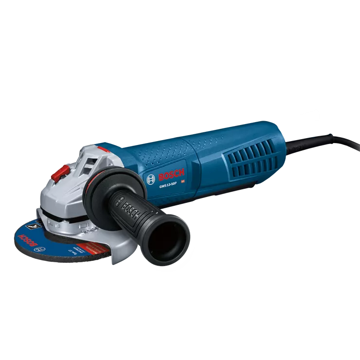 BOSCH GWS13-50P, 5" Angle Grinder - 13 Amp w/ Lock-on Paddle Switch