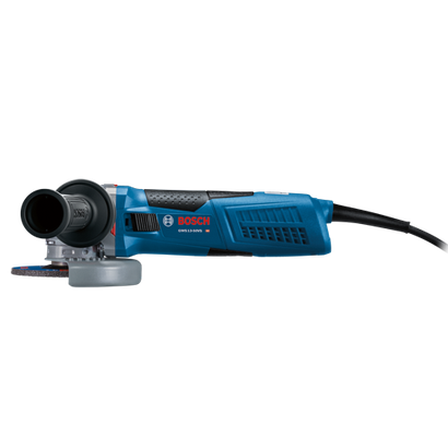 BOSCH GWS13-50VS, 5" Variable Speed Angle Grinder - 13 Amp w/ Lock-on Slide Switch