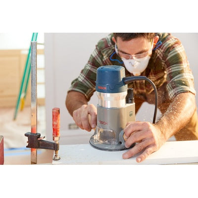 BOSCH 1617EVSPK, 2.25 HP Combination Plunge- and Fixed-Base Router