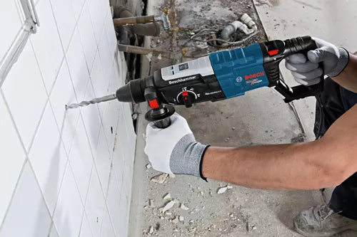 BOSCH GBH2-28L, 1-1/8" SDS-plus® Rotary Hammer w/ Vibration Control & Kick Back