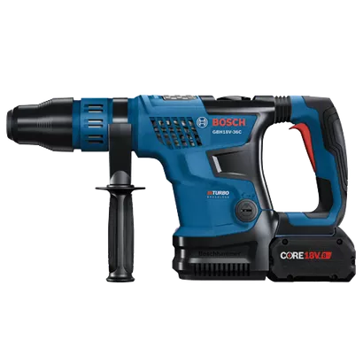 BOSCH GBH18V-36CK24, 18V PROFACTOR 1-9/16" SDS-max Rotary Hammer w/ (2)  8.0 Ah CORE Performance Batteries