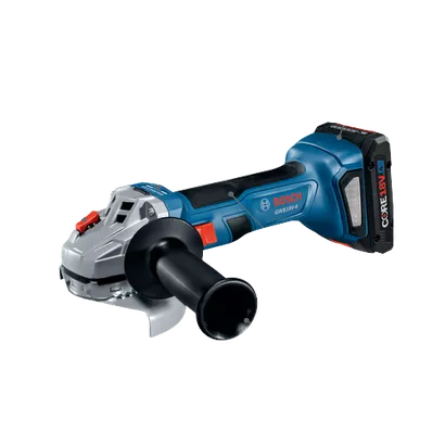 BOSCH GWS18V-8B15, 18V Brushless 4-1/2" Angle Grinder w/ (1) 4.0 Ah CORE Compact Battery