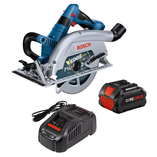 BOSCH GKS18V-26LB14, 18V PROFACTOR 7-1/4 In. Blade Left Circular Saw w/ (1) 8.0 Ah CORE Performance Battery