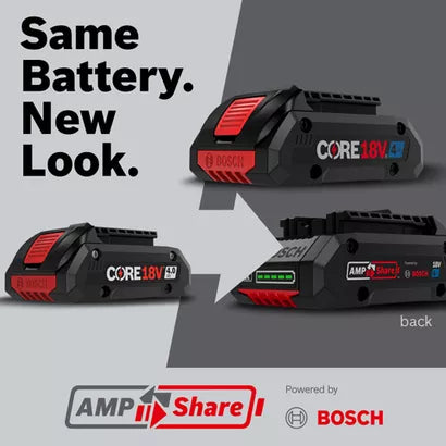 BOSCH GBA18V40, 18V CORE18V® Lithium-Ion 4 Ah Advanced Power Battery