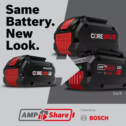 BOSCH GBA18V80, 18V CORE18V® Lithium-Ion 8 Ah High Power Battery