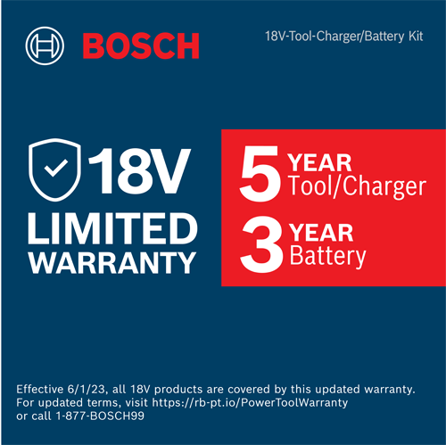 BOSCH GDX18V-1860CB25, 18V Brushless Advanced Connected-Ready Socket-Ready Impact w/ (2) 4.0 Ah CORE Compact Batteries