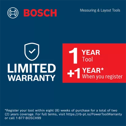 BOSCH GLM165-40, BLAZE™ Pro 165 Ft. Laser Measure