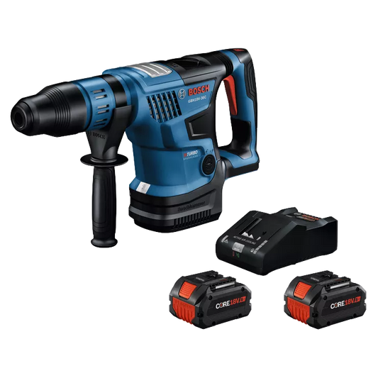 BOSCH GBH18V-36CK24, 18V PROFACTOR 1-9/16" SDS-max Rotary Hammer w/ (2)  8.0 Ah CORE Performance Batteries