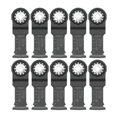 BOSCH OSL114F-10, 1-1/4in. Starlock Bi-Metal Plunge Cut Blade - 10pk