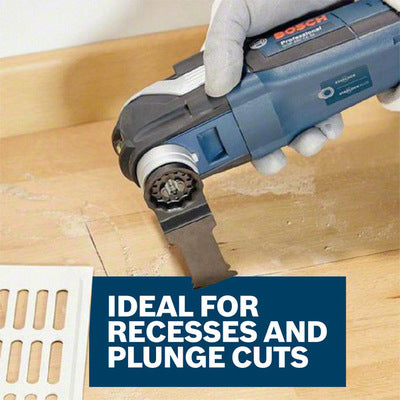 BOSCH OSL114JF-10, 1-1/4" Starlock® Oscillating Multi-Tool Bi-Metal Xtra-Clean Plunge Cut Blades