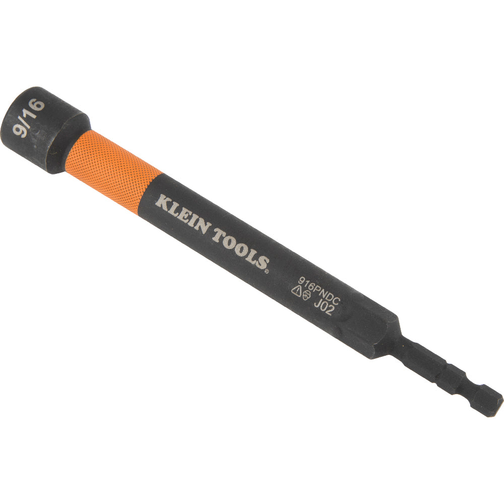 Klein Tools 32930, Magnetic Color-Coded Power Nut Setters, 6-Piece Set