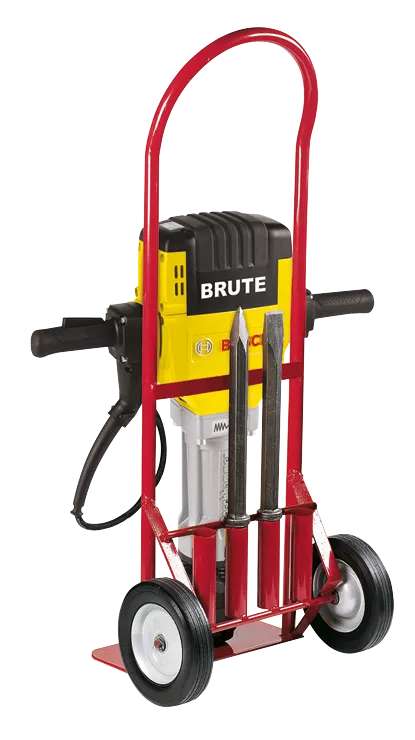 BOSCH BH2760VCB, Brute™ Breaker Hammer Basic Kit w/ Basic Cart, Flat Chisel & Moil Point