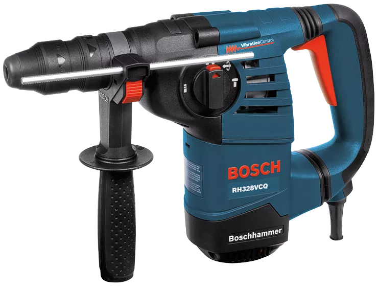 BOSCH RH328VCQ, 1-1/8" SDS-plus® Rotary Hammer w/ Vibration Control & QCC