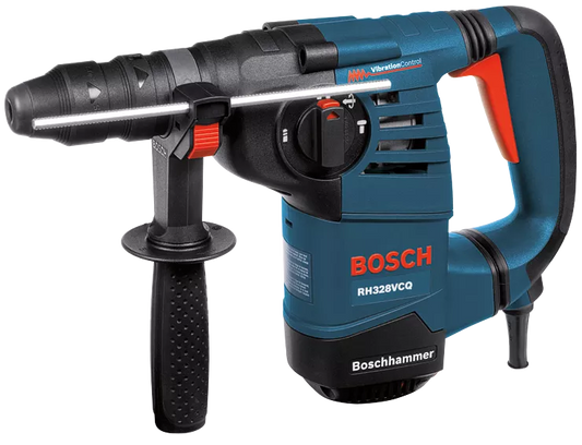 BOSCH RH328VCQ, 1-1/8" SDS-plus® Rotary Hammer w/ Vibration Control & QCC