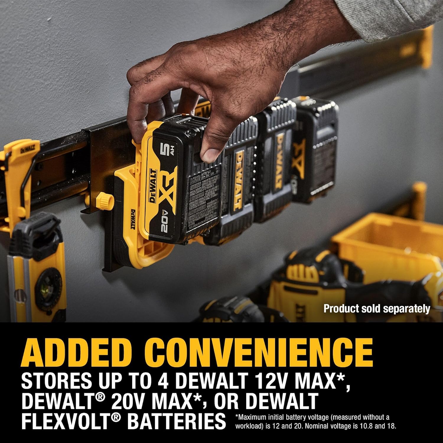 DEWALT DWST82819, BATTERY MOUNT RAIL