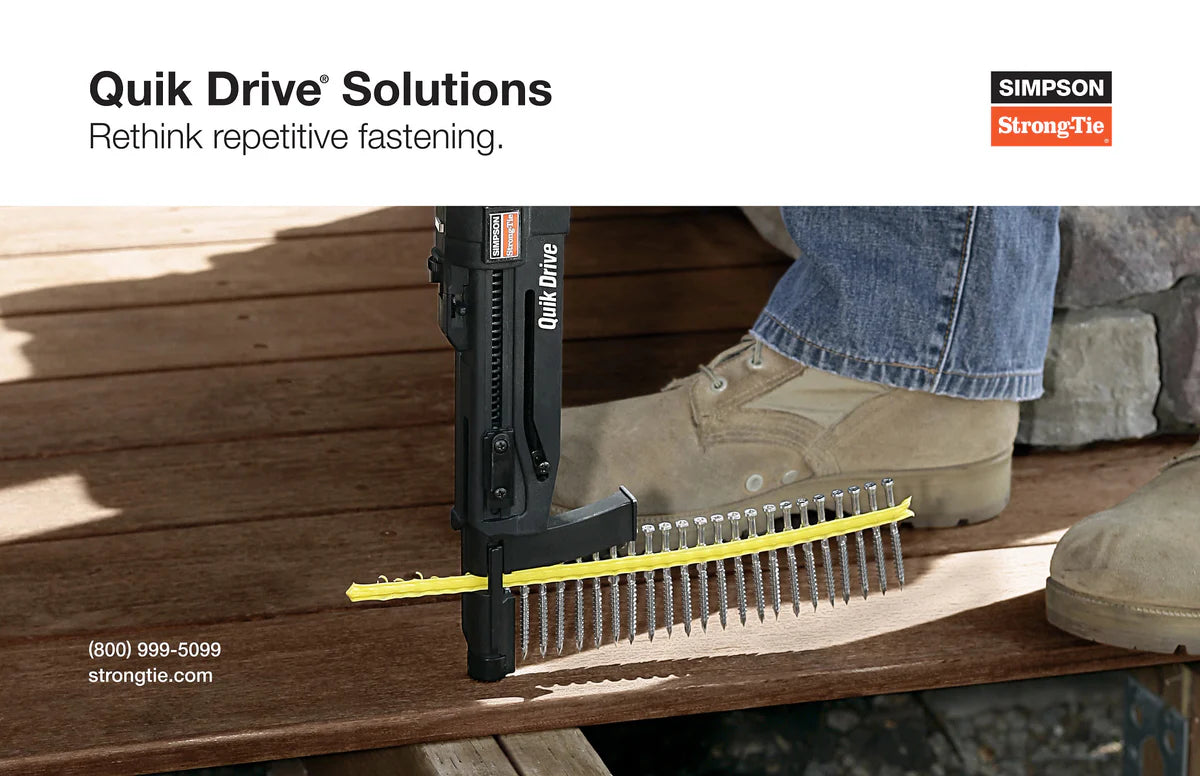 Quik Drive PRO300SG2DCXB2K, Cordless PRO300SG2 Decking System (Tool Only)