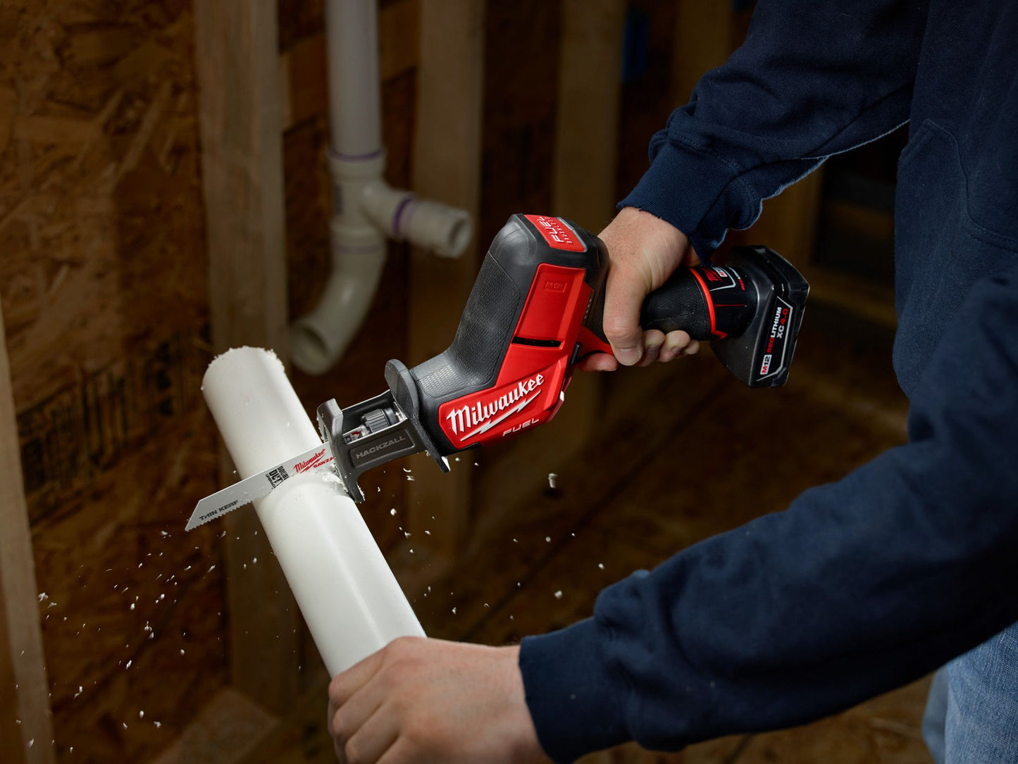 Milwaukee 2520-21XC, M12 FUEL™ HACKZALL® Recip Saw Kit