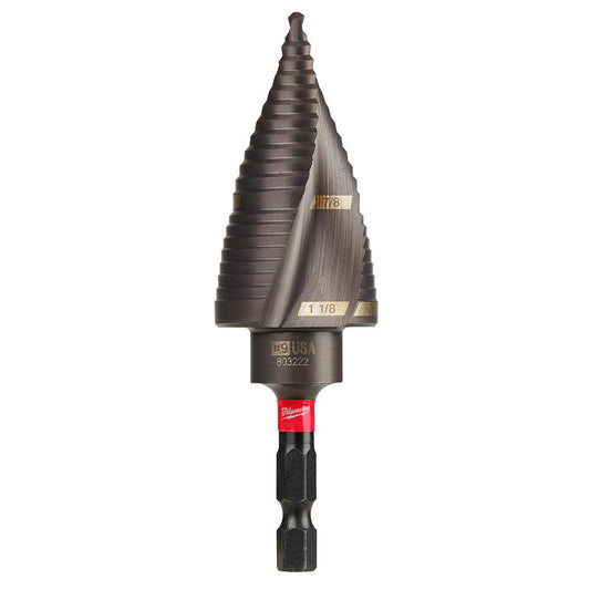 Milwaukee 48-89-9249, SHOCKWAVE Impact Duty Step Drill Bit #9 7/8" &1-1/8"