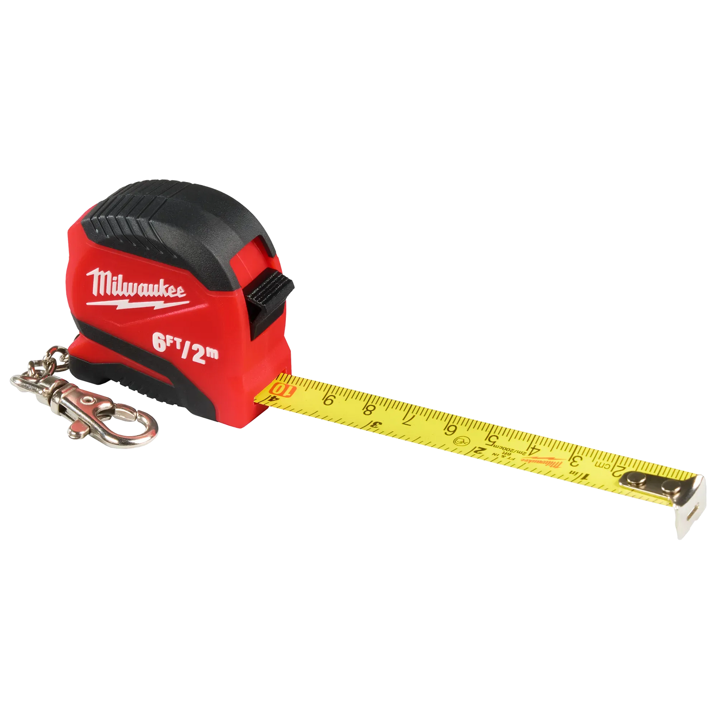 Milwaukee 48-22-1706, 6ft/2m Keychain Tape Measure