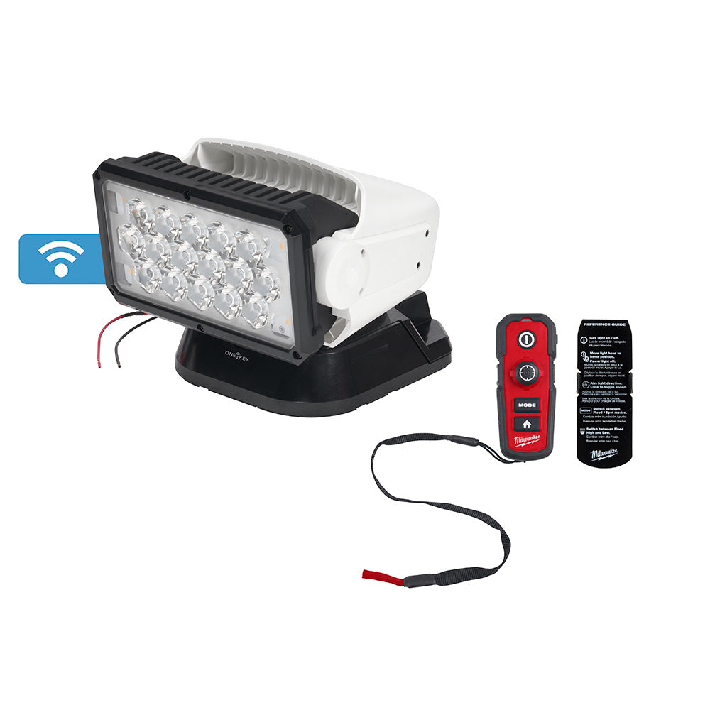 Milwaukee 2123-20, M18 Utility Remote Control Search Light w/ Portable Base