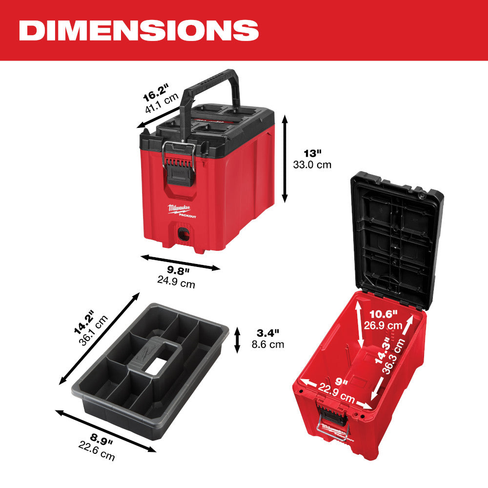 Milwaukee 48-22-8422, PACKOUT Compact Tool Box