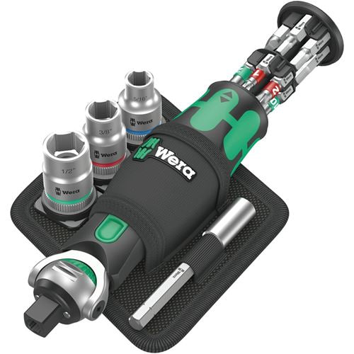 Wera 05004283001, 8009 ZYKLOP POCKET IMPERIAL SET 2, 18 PIECES