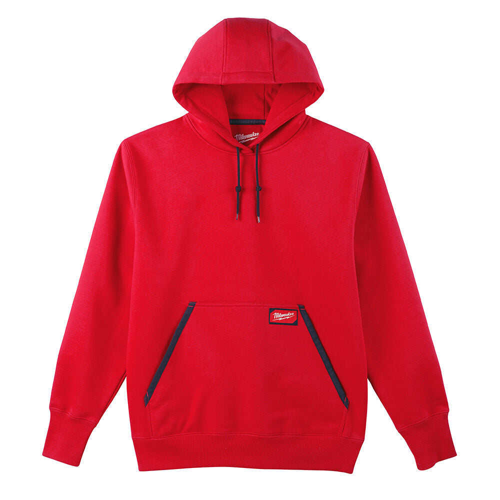 Milwaukee 350R-M, HD PULLOVER HOODIE - RED M (Discontinued)