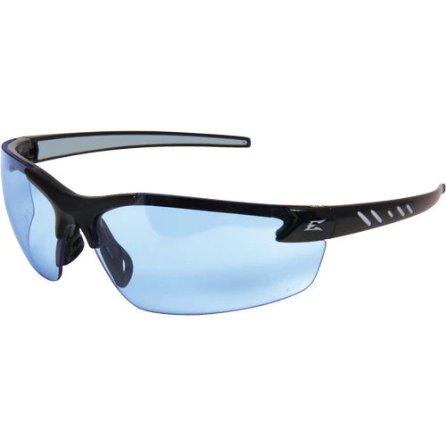 Edge Eyewear DZ413VS-G2,  Zorge G2 - Black Frame / Light Blue Vapor Shield Lenses