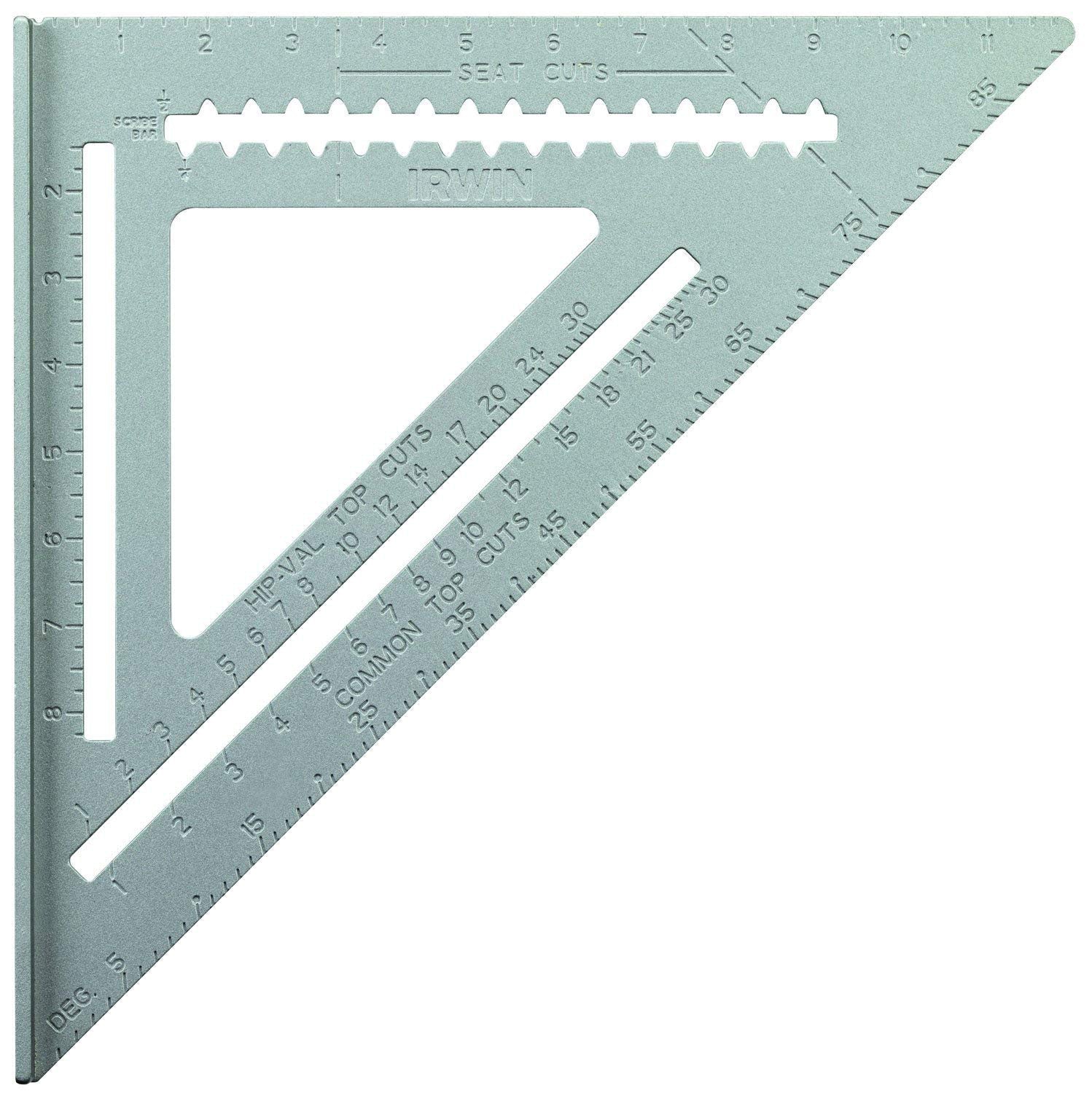 Irwin 1794465, Aluminum Rafter Square, 12"