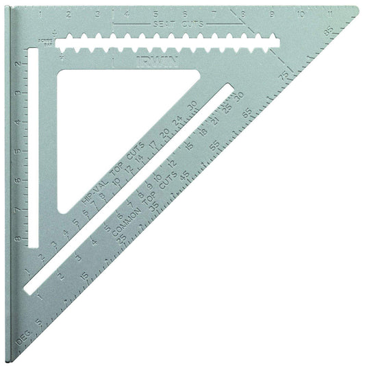 Irwin 1794465, Aluminum Rafter Square, 12"