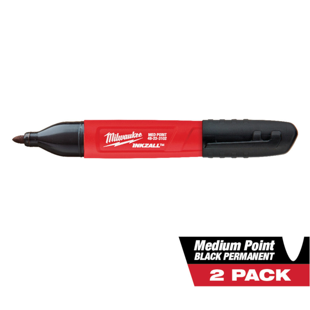 Milwaukee 48-22-3103, 1PK Med. Chisel Black Marker