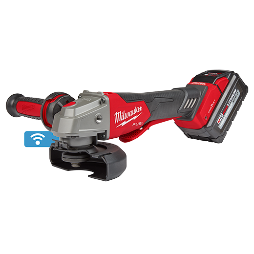 Milwaukee 2882-22, M18 FUEL 4-1/2″ / 5″ Braking Grinder Kit with ONE-KEY & Paddle Switch