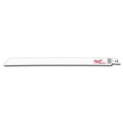 Milwaukee 48-00-5094, 12 " 8/12 TPI SAWZALL Blades (5/pkg)