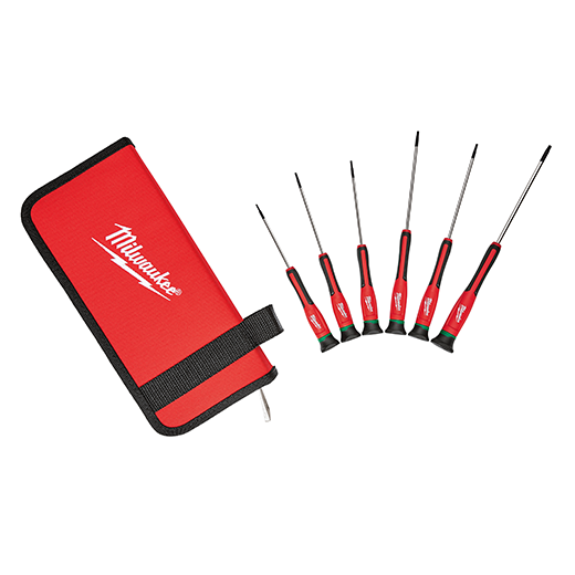 Milwaukee 48-22-2610, 6 pc TORX Precision Screwdriver Set w/ Case