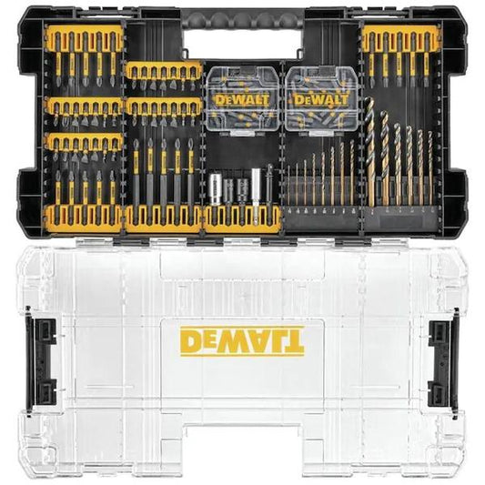 DEWALT DWANGFT100SETC Flex Torq Drill/Drive Bit Set, 100-pc