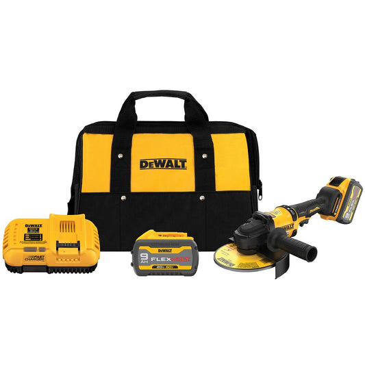 DEWALT DCG440X2, 60V MAX FLEXVOLT 7'' Grinder Kit (9.0AH)