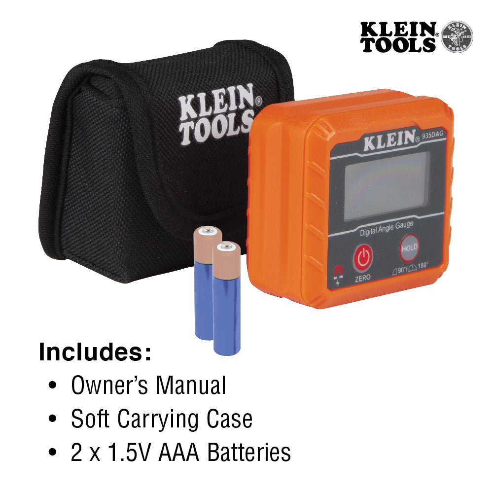 Klein Tools 935DAG, Digital Angle Gauge and Level