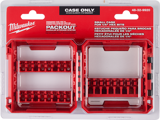 Milwaukee 48-32-9920, Customizable Small Case for Impact Driver Accessories