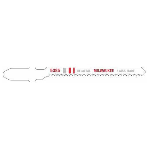 Milwaukee 48-42-5385, 3" 20 TPI Bi-Metal Jig Saw Blade (5/pkg)