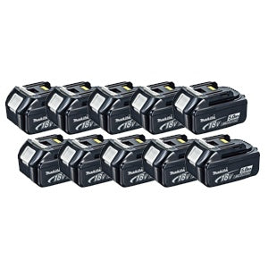 Makita 197198-3, 18V LXT Lithium-Ion 5.0Ah Battery 10 Pack