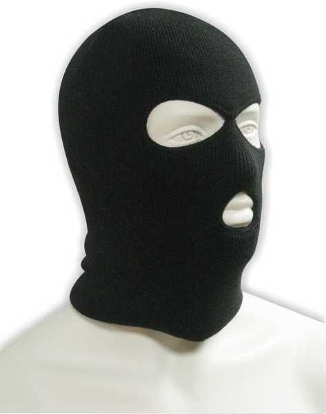 3M HD231TBK, ACRYLIC KNIT BALACLAVA, THINSULATE LINED™, ONE SIZE, Black(12/pkg)